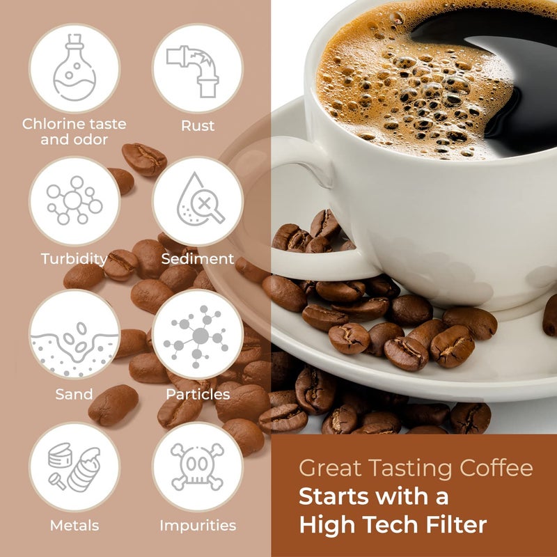 Pureline Keurig Filter Replacement, 12 Pack Compatible Charcoal Water Filter Replacement by Pureline - for Keurig 2.0 and 1.0 Classic Coffee Makers - Image 5